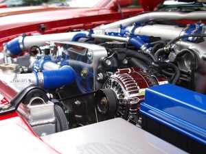 Auto met chiptuning voor meer vermogen en betere prestaties
